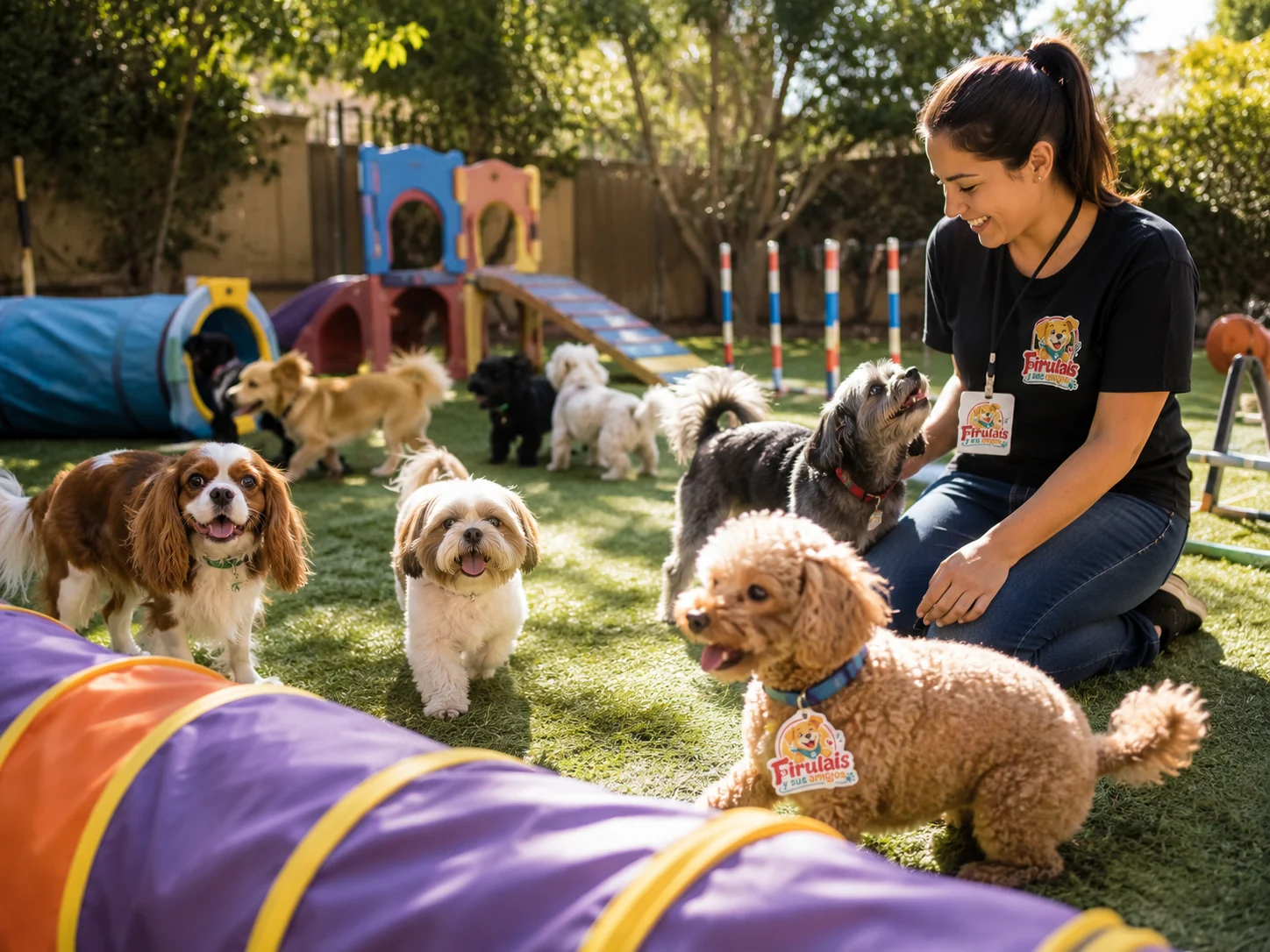 Día de diversión para perros